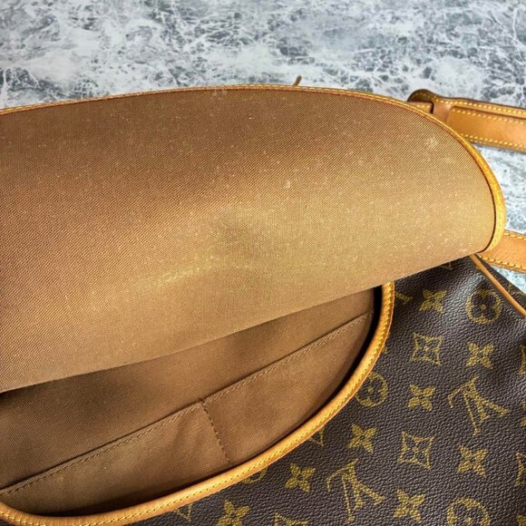 🔥LARGE🔥 Authentic Louis Vuitton Saumur 35 Crossbody Shoulder Bag Boho Soho - Picture 14 of 15